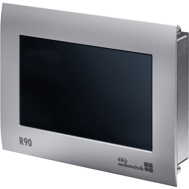 R90 Touchscreen Remote Control isometrische Ansicht