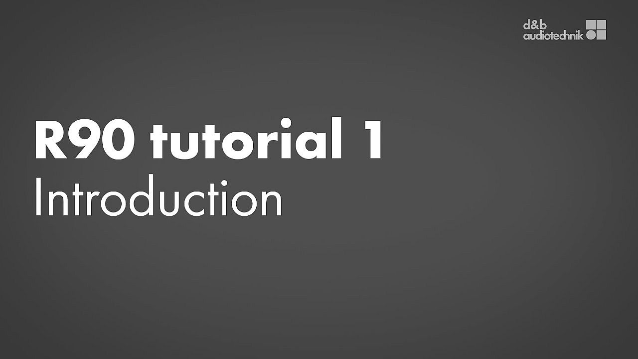 R90 tutorial. 1. Introduction