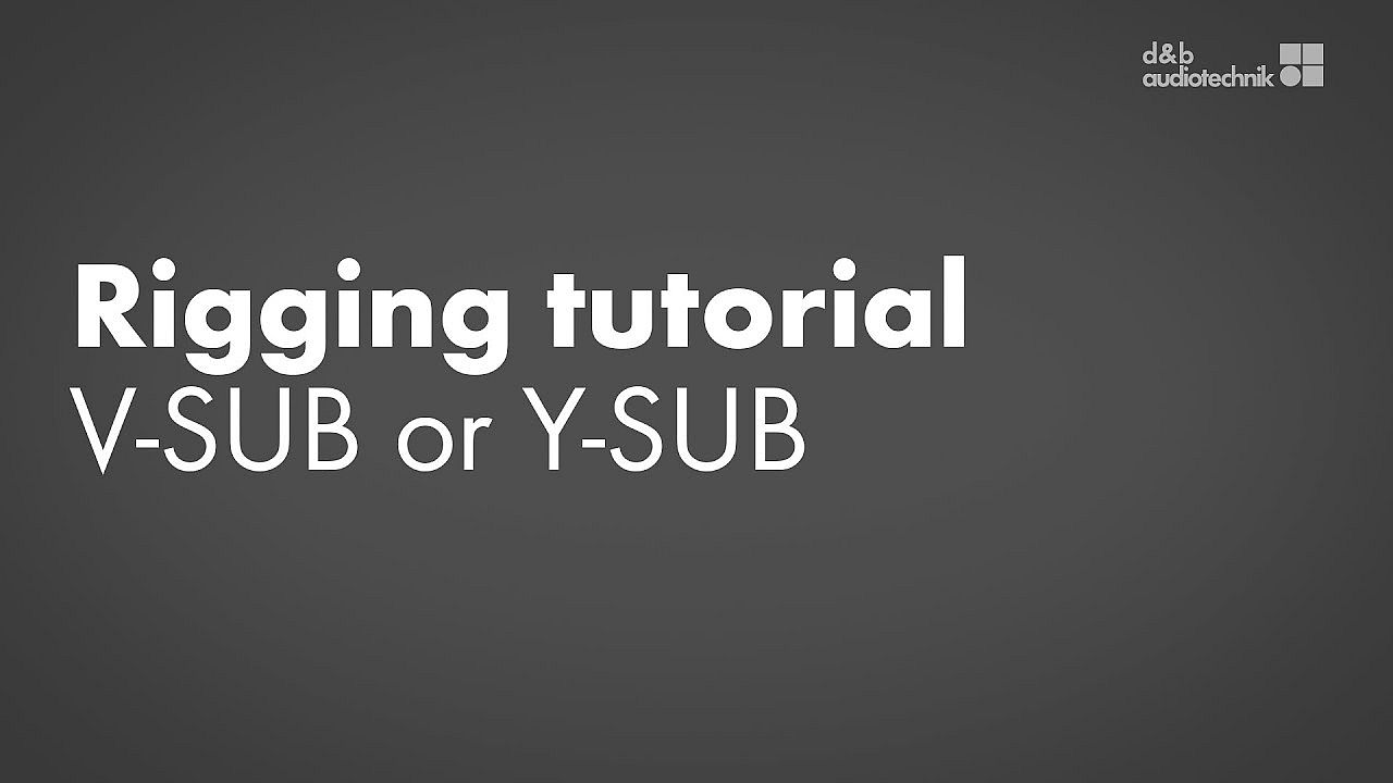 Rigging tutorial. V-SUB or Y-SUB