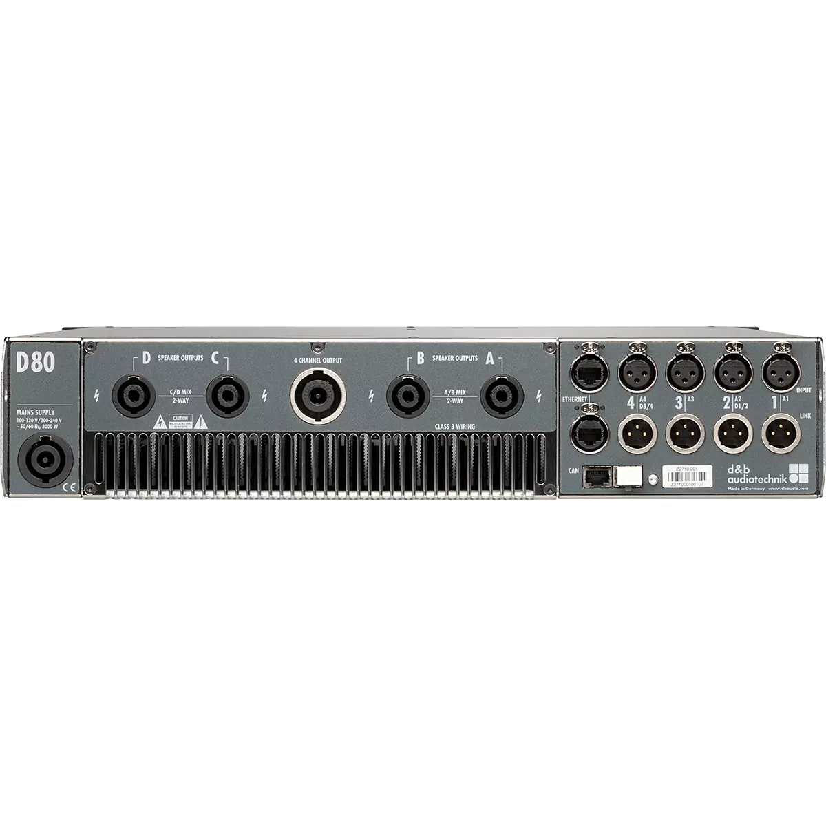 D80数字功放 D B Audiotechnik