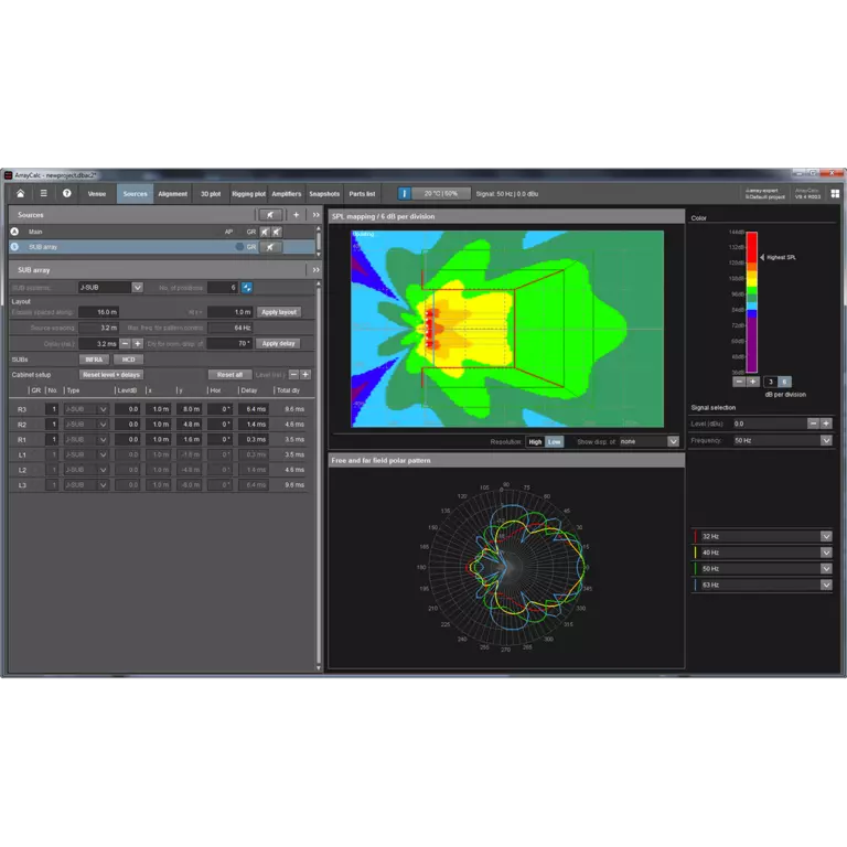 ArrayCalc d&b audiotechnik