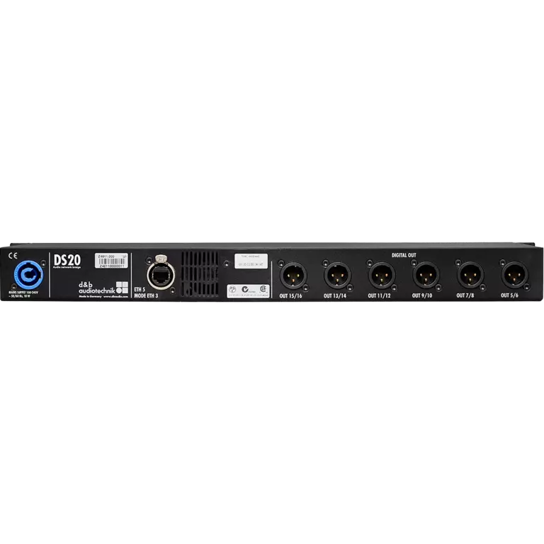 DS20オーディオネットワークブリッジ | d&b audiotechnik