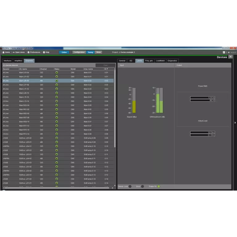 R1 Remote control software d&b audiotechnik