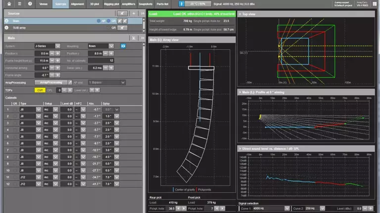 17.10.2019 ソフトウェア R1, ArrayCalc 最新バージョンリリースのお知らせ | d&b audiotechnik