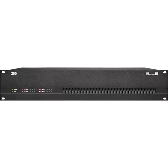 30D amplifier front view
