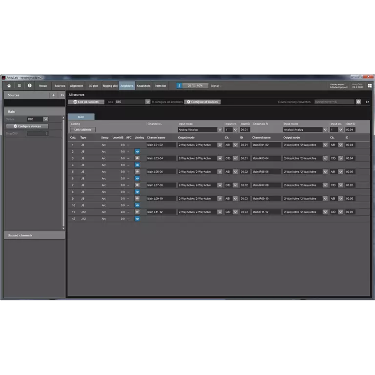 ArrayCalc d&b audiotechnik