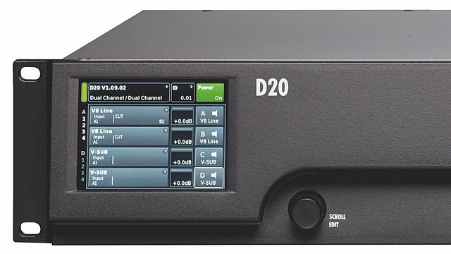 Prolight + Sound 2015: The new d&b audiotechnik D20 amplifier offers performance and ease of use