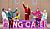 A group of six performers, dressed in colorful outfits, raise glasses in celebration around a circular stage with the text "Everything Can Be."
