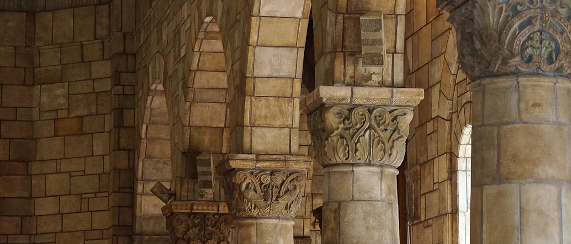 Customized d&b loudspeakers turn to stone.