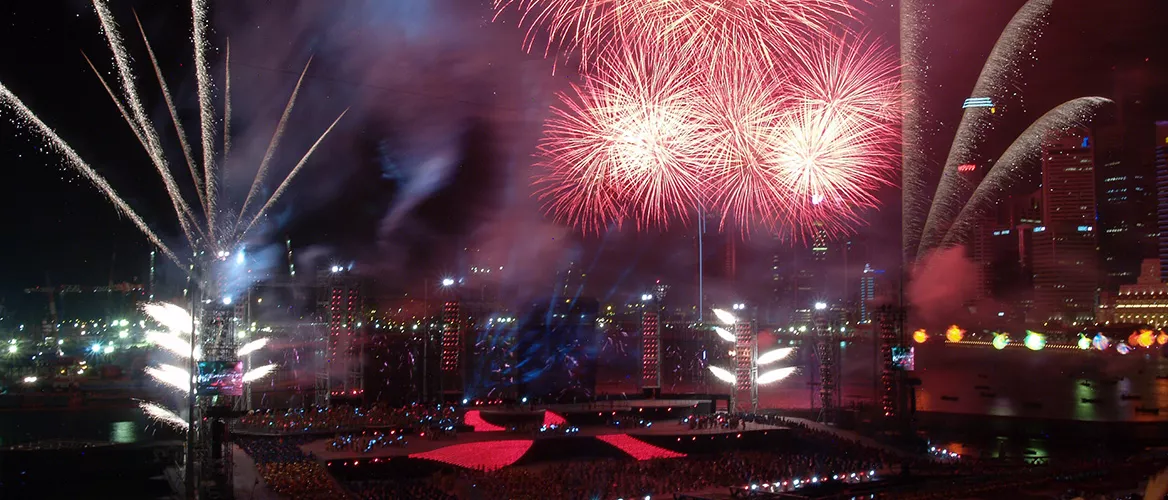 d&b reinforces Singapore's National Day Parade