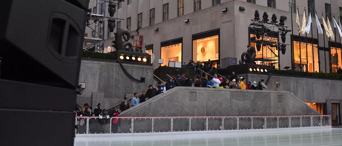 Rockefeller Center Christmas tree concert | d&b audiotechnik