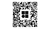 QR code featuring a central design of squares and a circle, surrounded by a pattern of smaller squares.