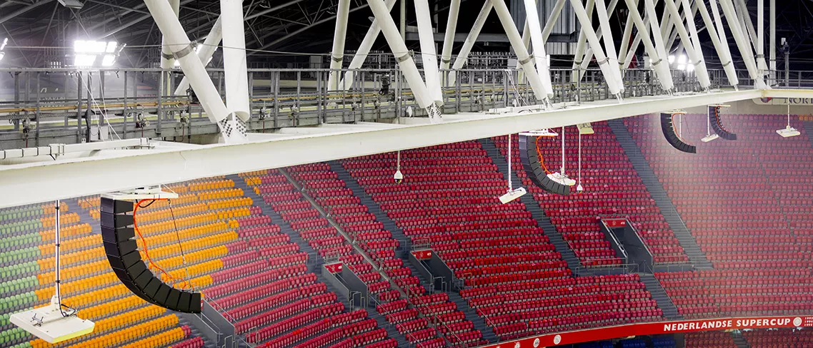 Audio upgrade puts Amsterdam ArenA ahead of the game. | d&b