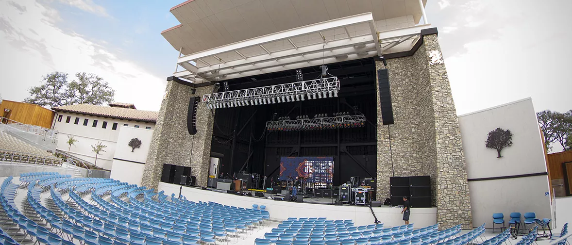 Vina Robles Amphitheatre, a Collaboration with 3G productions and d&b