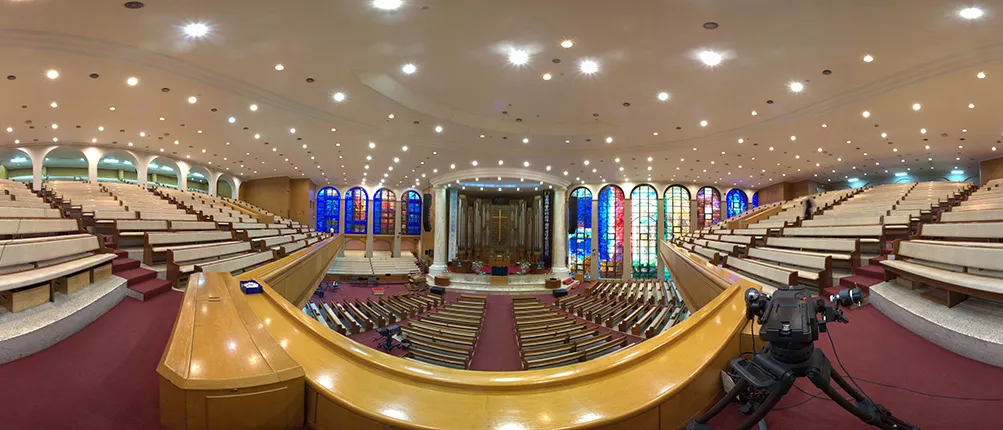Installation amplifiers premiere at Kwanglim Church, South Korea. | d&b audiotechnik