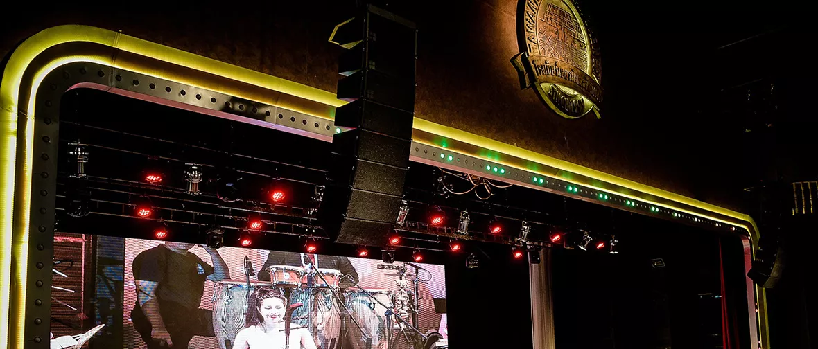 The German Tawandang Brewery Bangkok using d&b