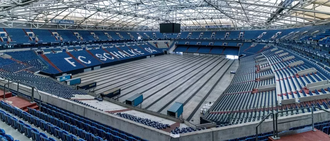 d&b delivers intelligibility flexibility and efficiency for Veltins Arena