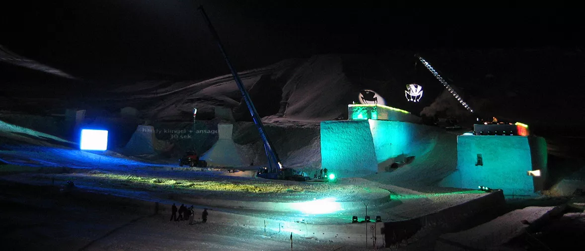 Mars:2068. Science Fiction on the Rettenbach Glacier | d&b audiotechnik