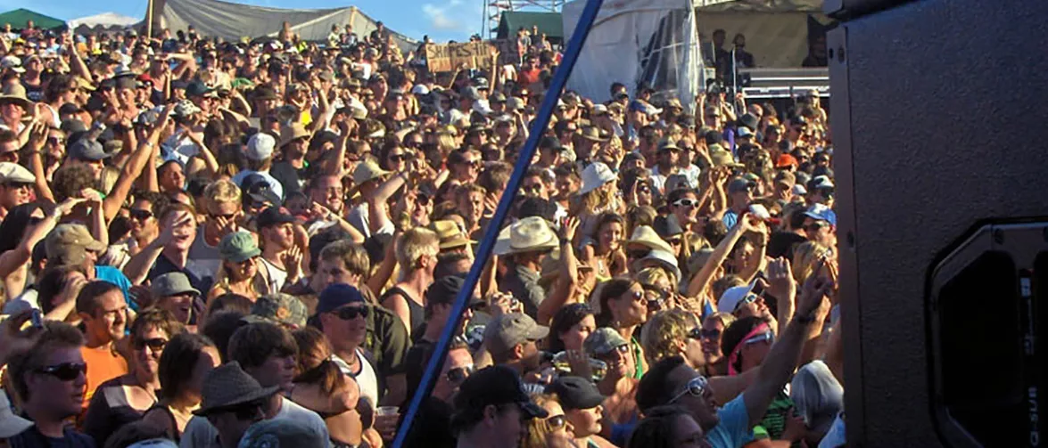 d&b Q-Series at NZ's Rippon Festival