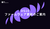 Text in Japanese announces firmware update information for the DS10 device, accompanied by a modern graphic design featuring purple shapes on a dark background.