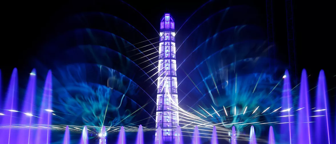 Theme park Shanghai Happy Valley with d&b V-Series