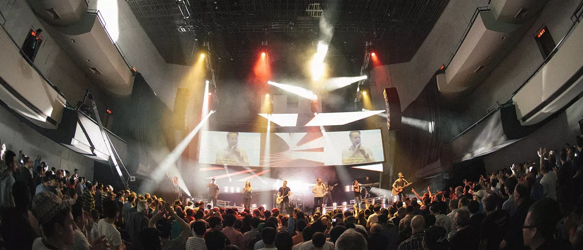 Planetshakers City Church at the Dallas Brooks Centre in downtown Melbourne | d&b audiotechnik