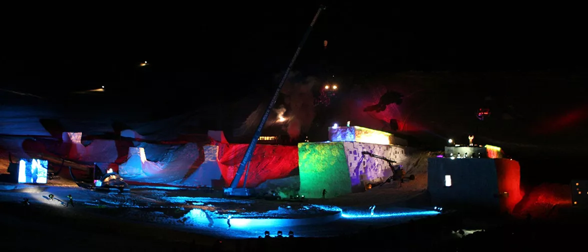 Mars:2068. Science Fiction on the Rettenbach Glacier | d&b audiotechnik