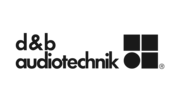 Logotipo de d&b negro grande
