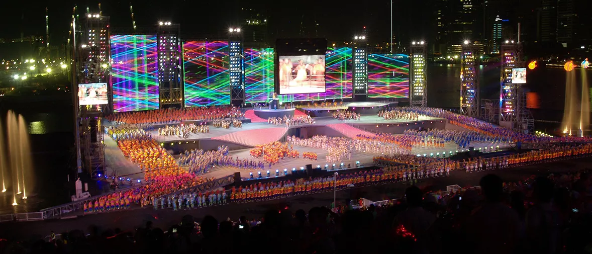 d&b reinforces Singapore's National Day Parade