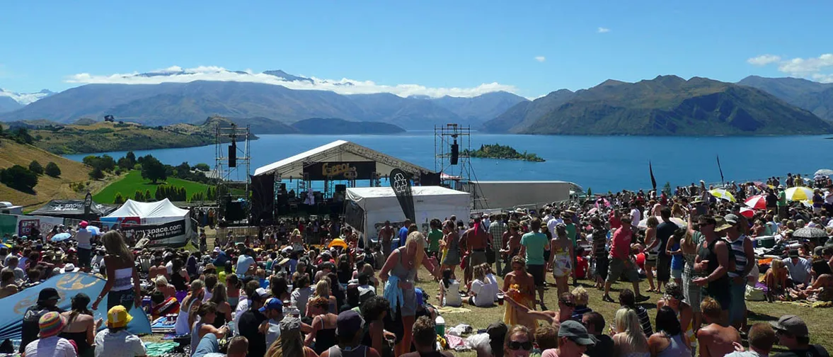 d&b Q-Series at NZ's Rippon Festival