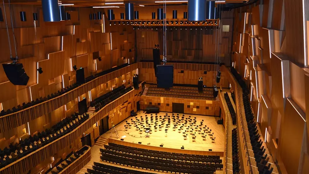 concert hall speakers