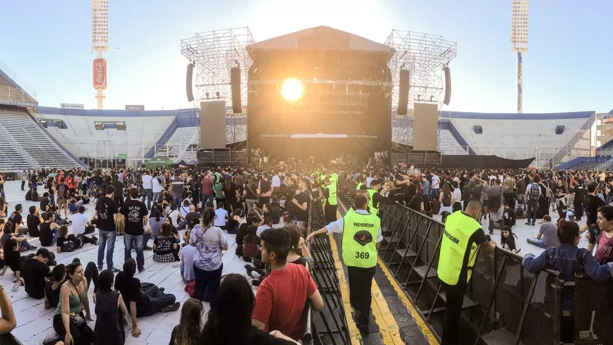 d&b GSL delivers for Green Day at Estadio Velez Stadium Buenos Aires
