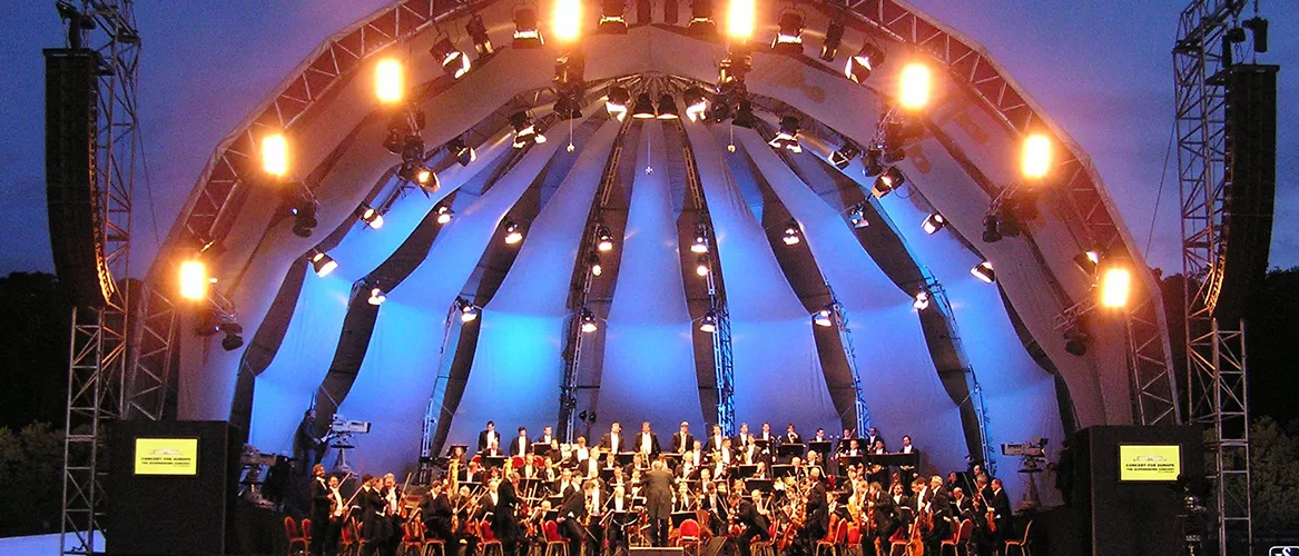 d&b's Js with Qs at the Concert for Europe 2006. | d&b audiotechnik