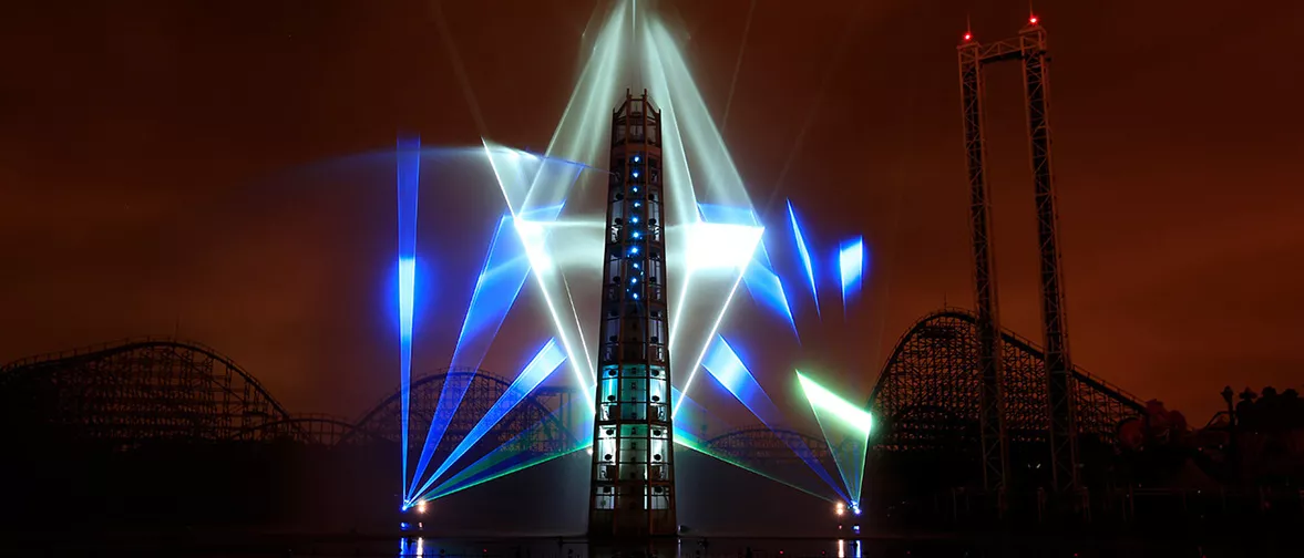Theme park Shanghai Happy Valley with d&b V-Series