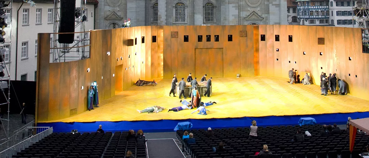 Fourth St. Gallen Festspiele, Switzerland reinforced with d&b.
