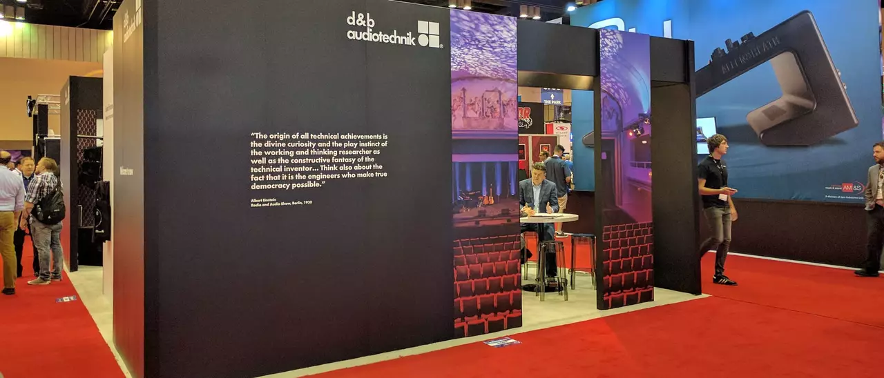 d&b audiotechnik audio solutions and future evolutions at InfoComm 2017