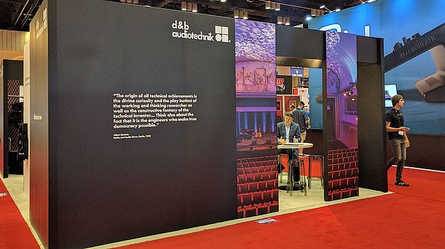 d&b audiotechnik audio solutions and future evolutions at InfoComm 2017