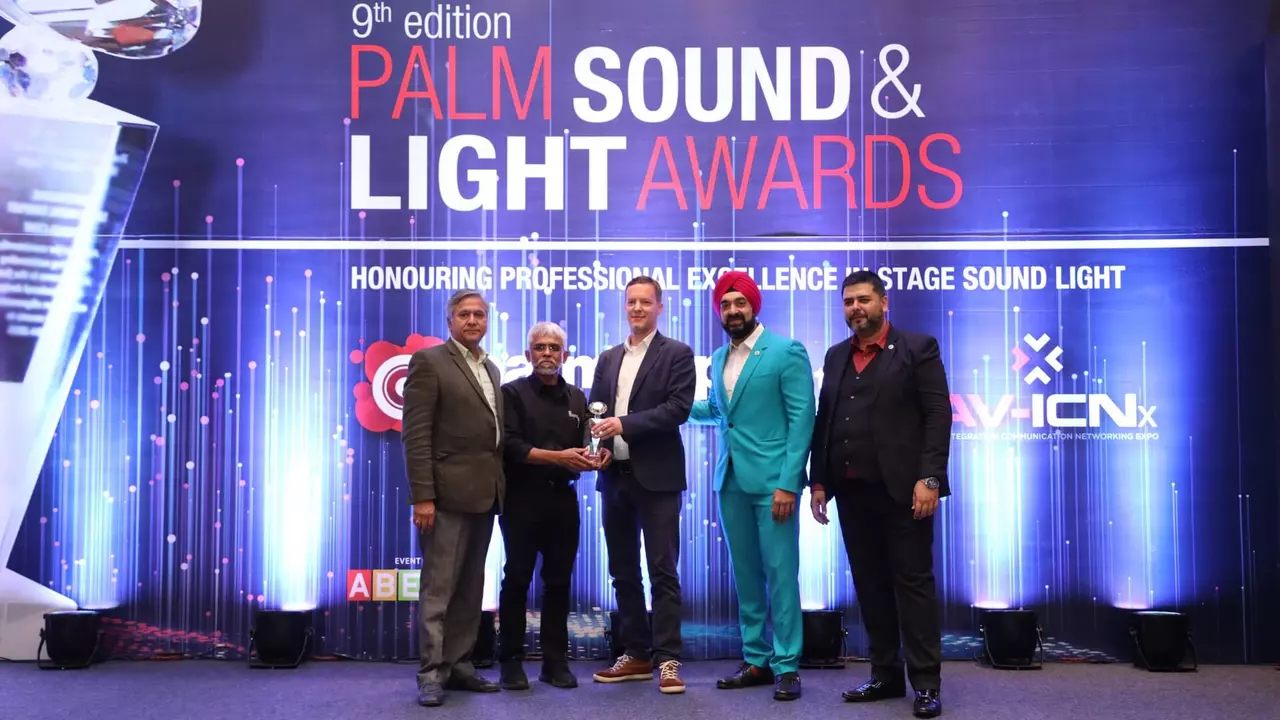 d&b soundscape wins technology innovation of the year award at Palm Expo 2019