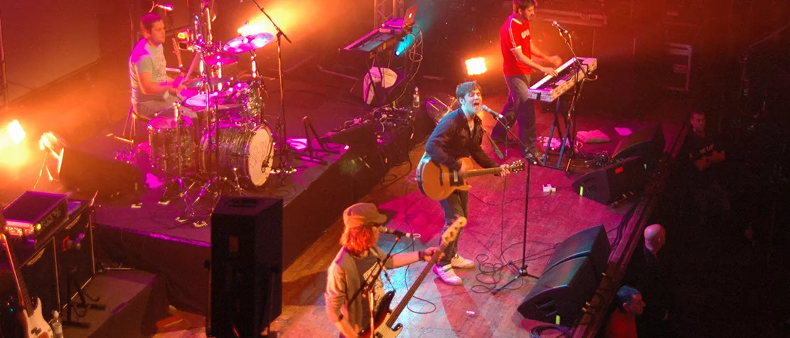 Eclectic mix of d&b for Scouting for Girls.