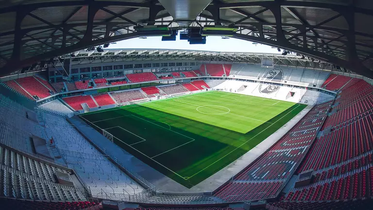d&b A-Series with Custom Rigging at SC Freiburg's Europa-Park Stadium | d&b  audiotechnik