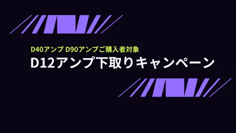 Promotional text for a campaign related to D12 products, targeting purchasers of D40 and D90 items.
