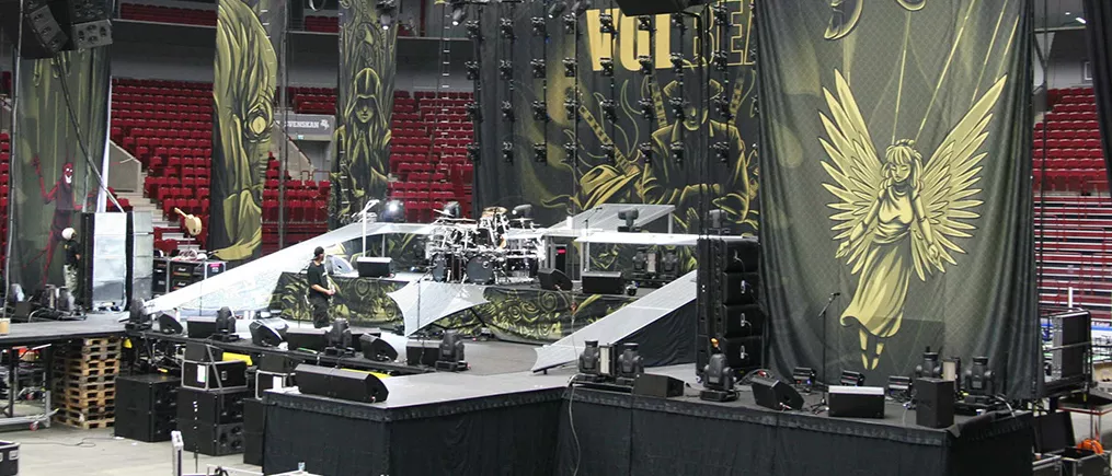 Volbeat tour with d&b