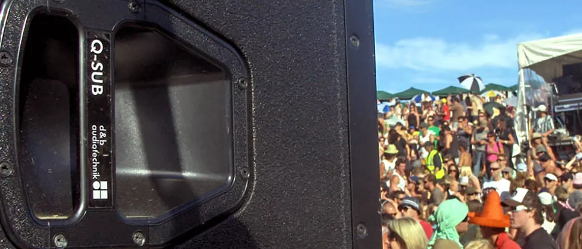 d&b Q-Series at NZ's Rippon Festival