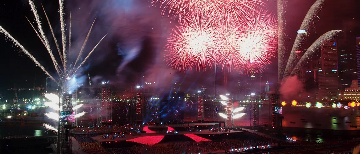 D B Reinforces Singapore S National Day Parade