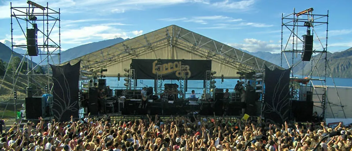 d&b Q-Series at NZ's Rippon Festival