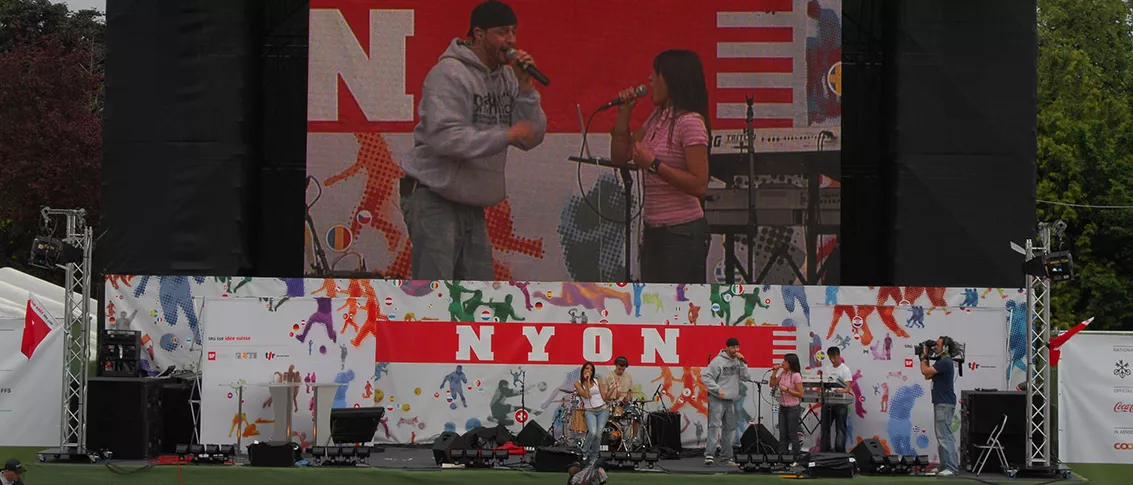 d&b plays in the big league at Euro 2008