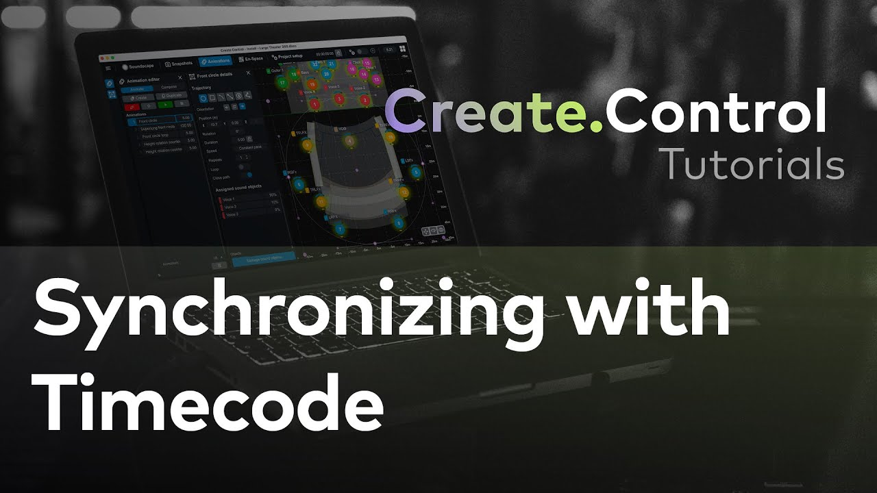 Create.Control: Synchronizing with Timecode