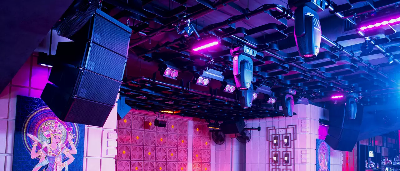 Eclectic club puts d&b sound on the menu