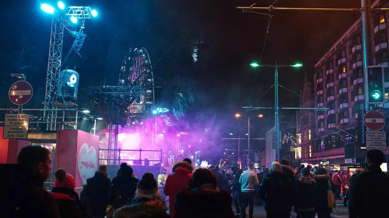 An Edinburgh Hogmanay to remember d&b audiotechnik