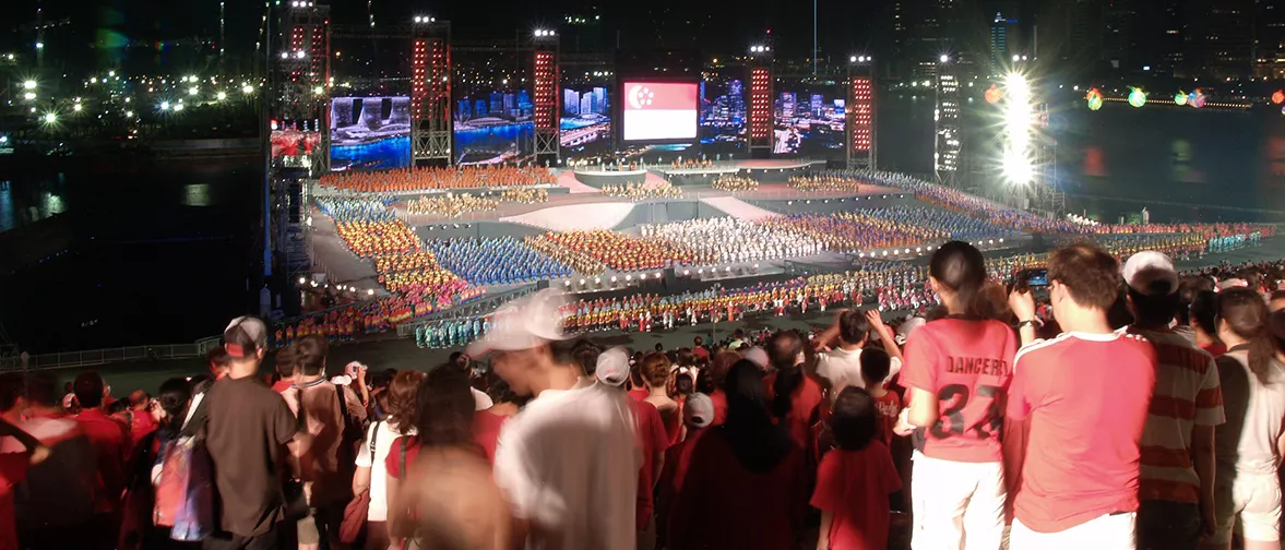 d&b reinforces Singapore's National Day Parade